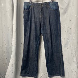 Inc Denim Curvy Fit Straight Leg Size 14W